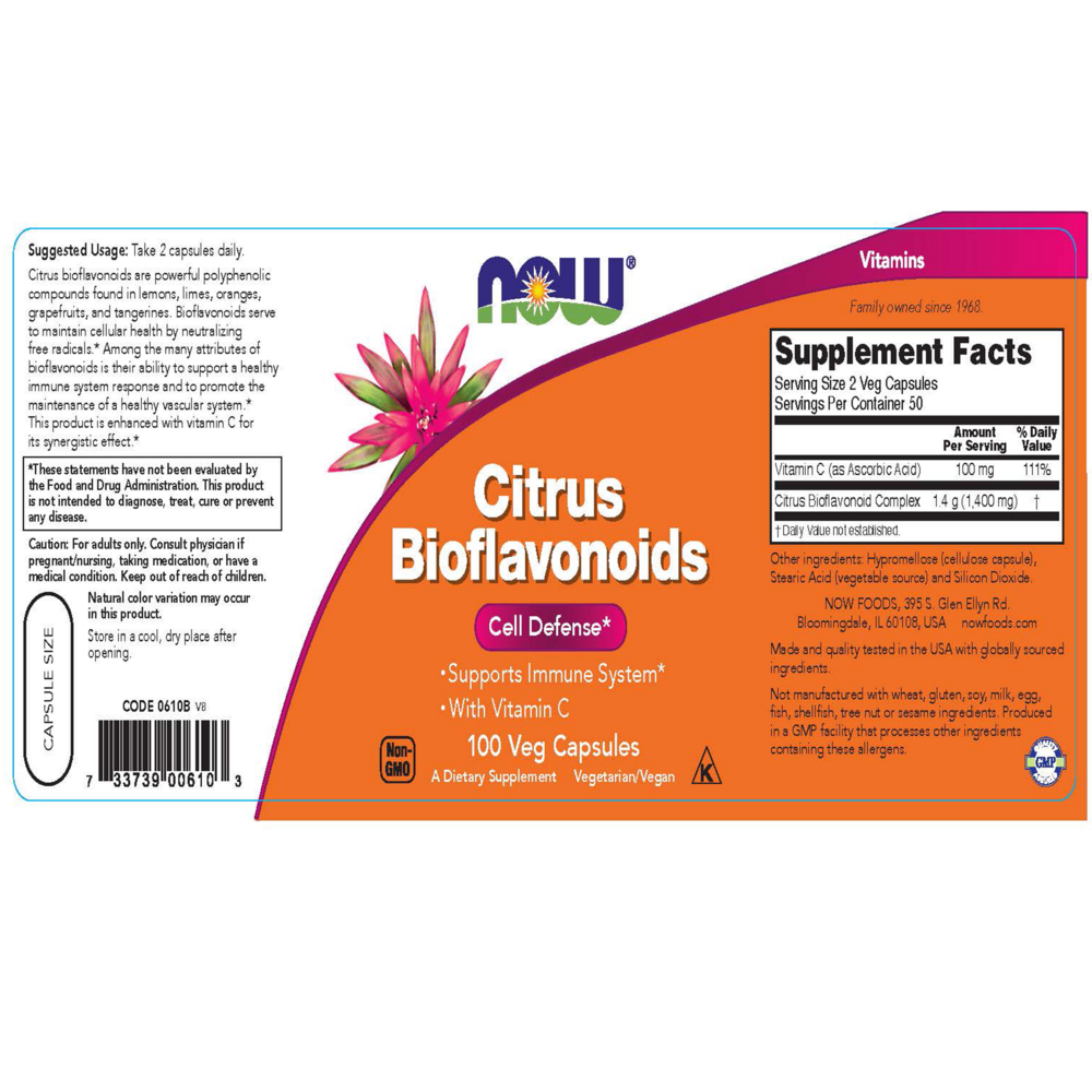 Product image for Citrus Bioflavonoids.