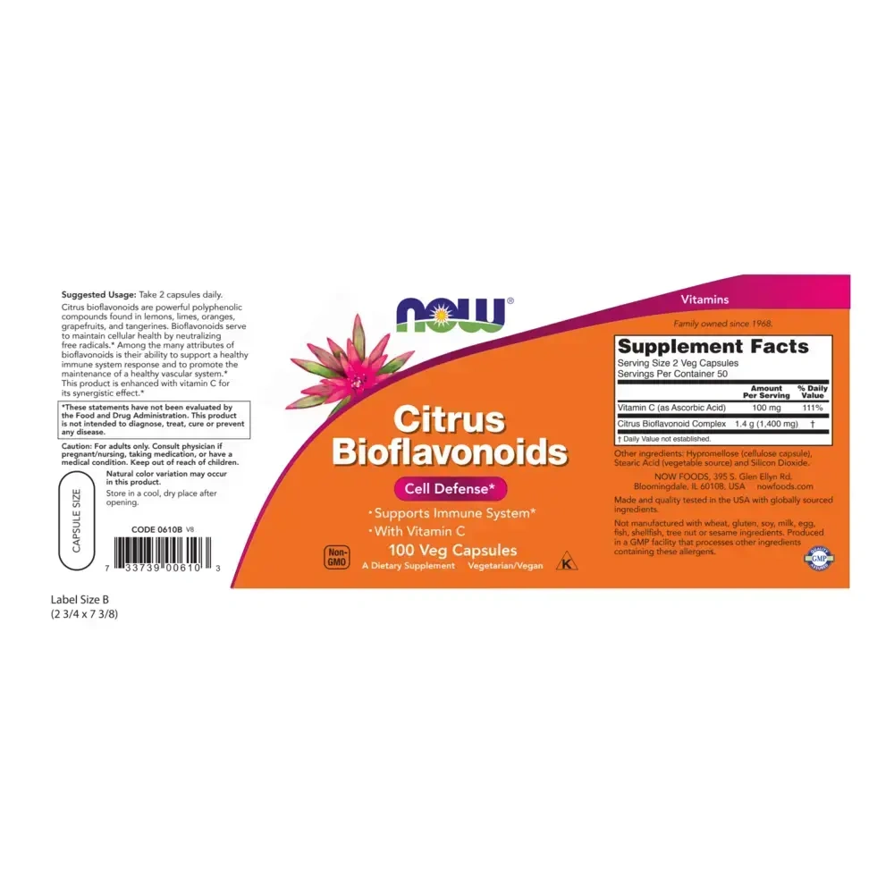 Product image for Citrus Bioflavonoids.
