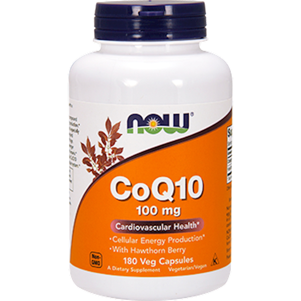 Product image for CoQ10 100mg with Hawthorn Berry Veg Capsules.