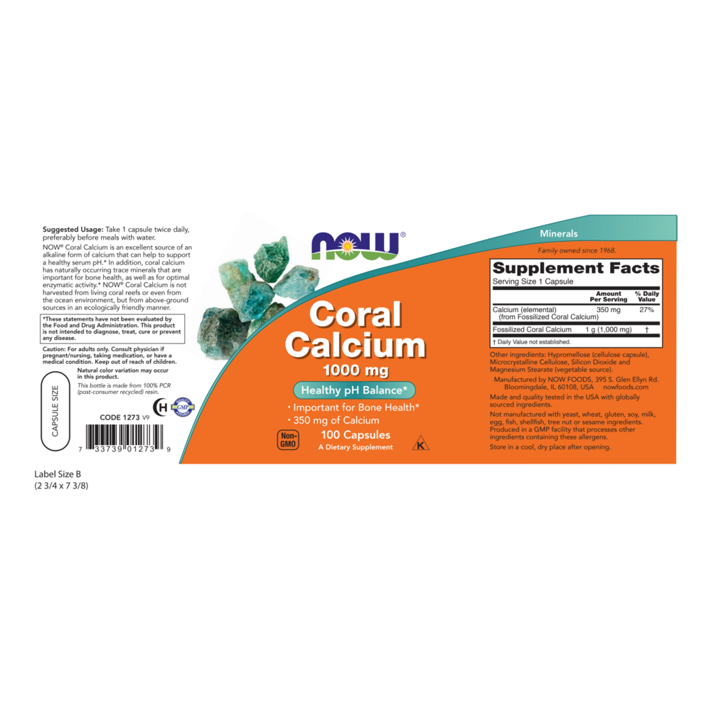 Product image for Coral Calcium 1000mg.