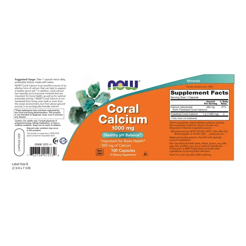 Product image for Coral Calcium 1000mg.
