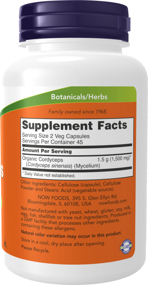 Product image for Cordyceps 750mg.