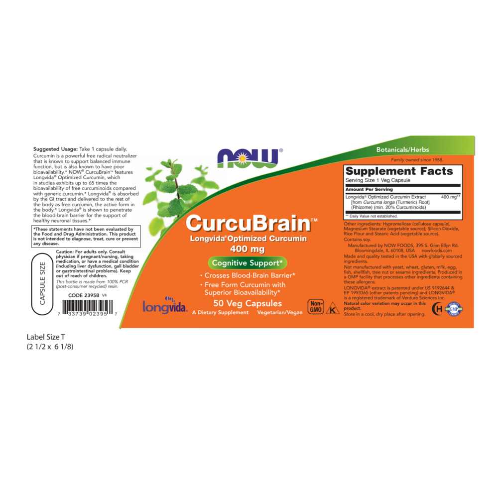Product image for CurcuBRAIN.