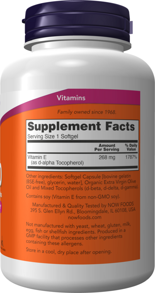 Product image for E-400 (Mixed Tocopherols).