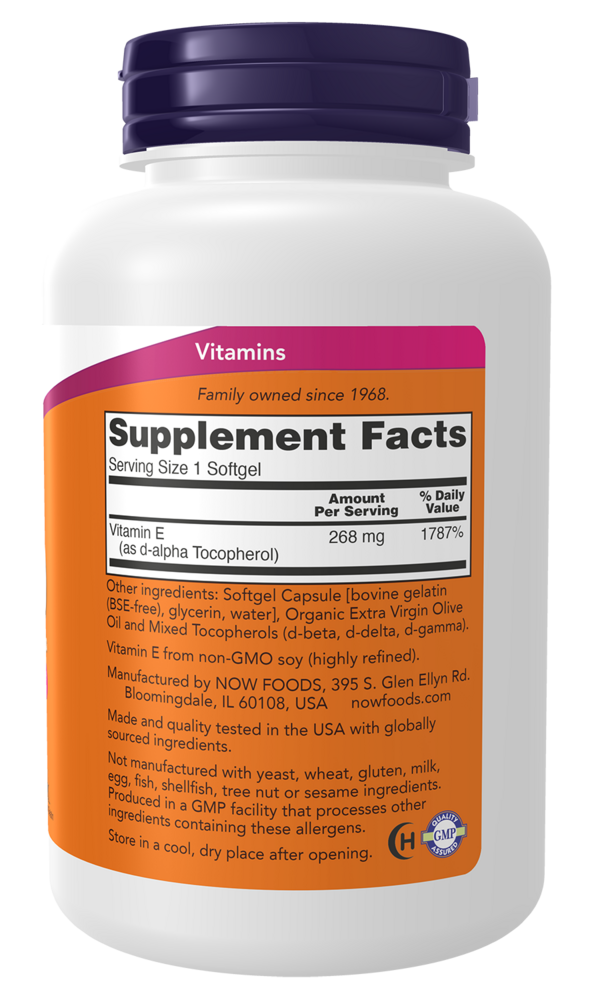 Product image for E-400 (Mixed Tocopherols).