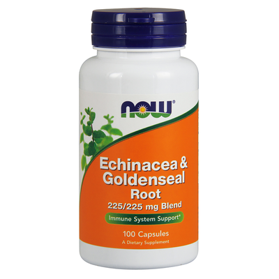 Echinacea & Goldenseal Root (100 capsules) by NOW Foods