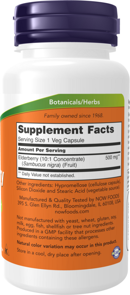Product image for Elderberry Extract 500mg.