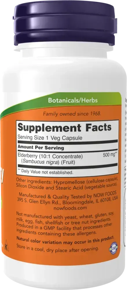 Product image for Elderberry Extract 500mg.