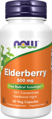 Elderberry Extract 500mg 60 capsules