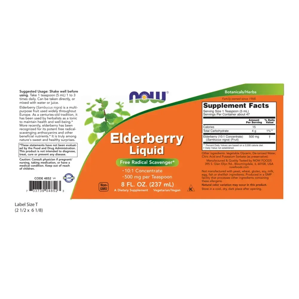 Product image for Elderberry Liquid.