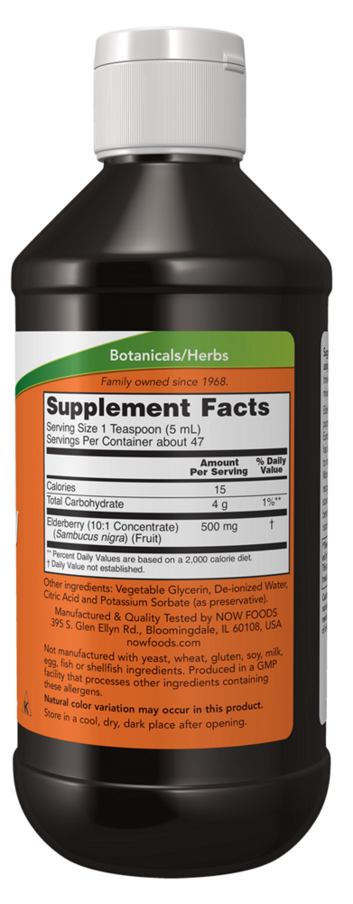 Product image for Elderberry Liquid.