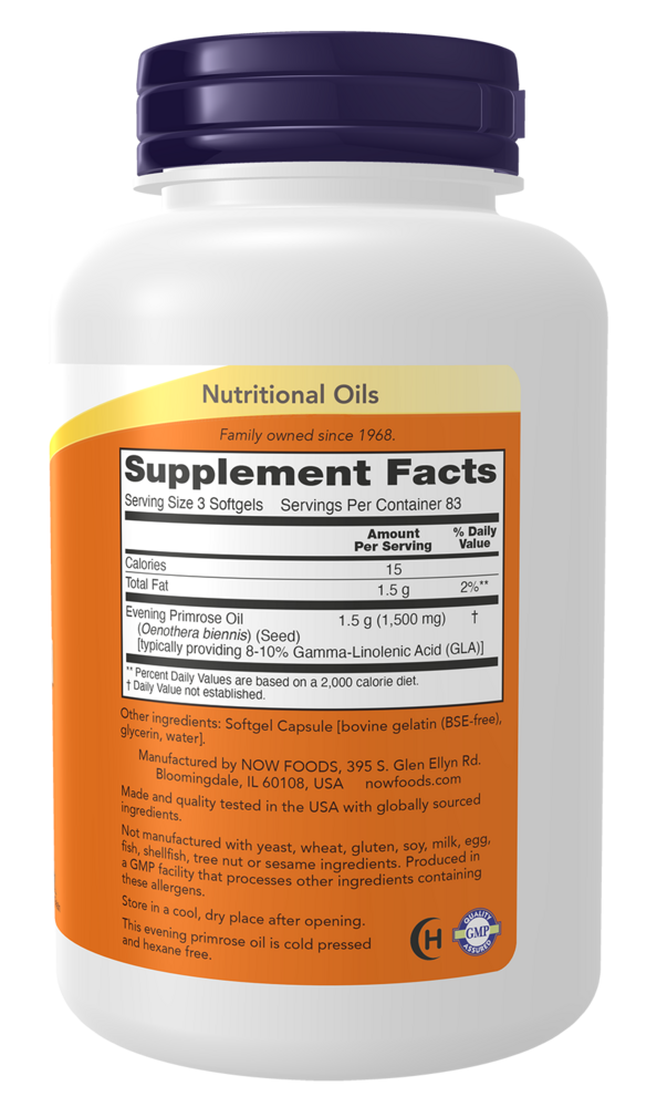 Product image for Evening Primrose Oil 500mg.
