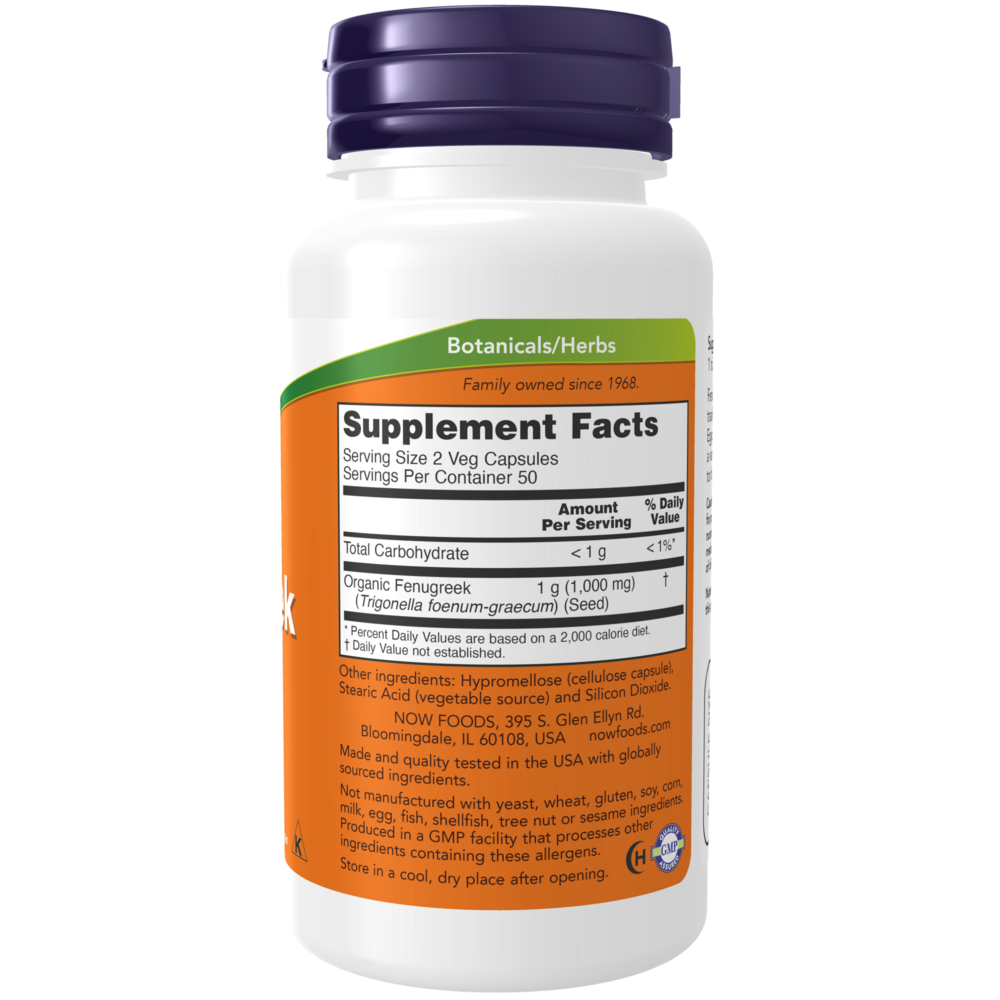 Product image for Fenugreek 500mg.