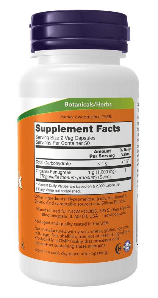 Product image for Fenugreek 500mg.