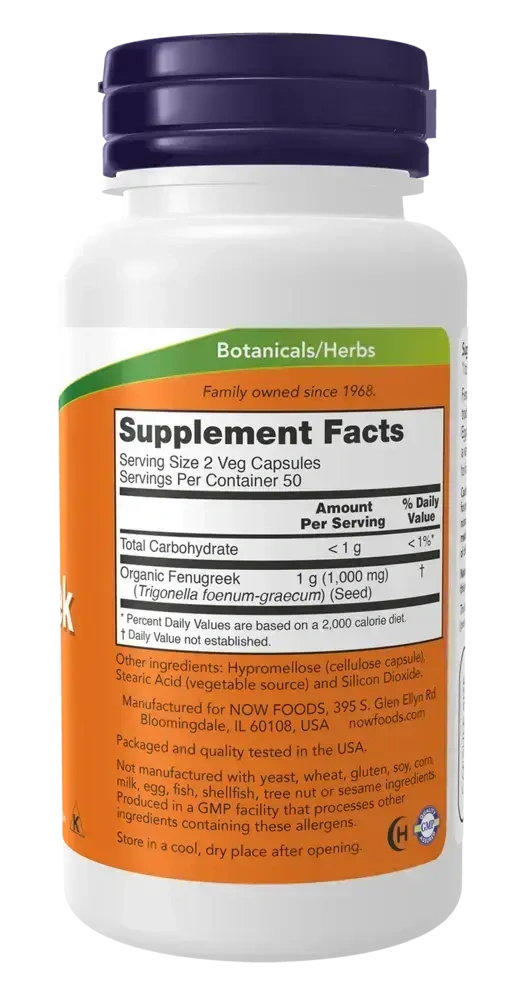 Product image for Fenugreek 500mg.