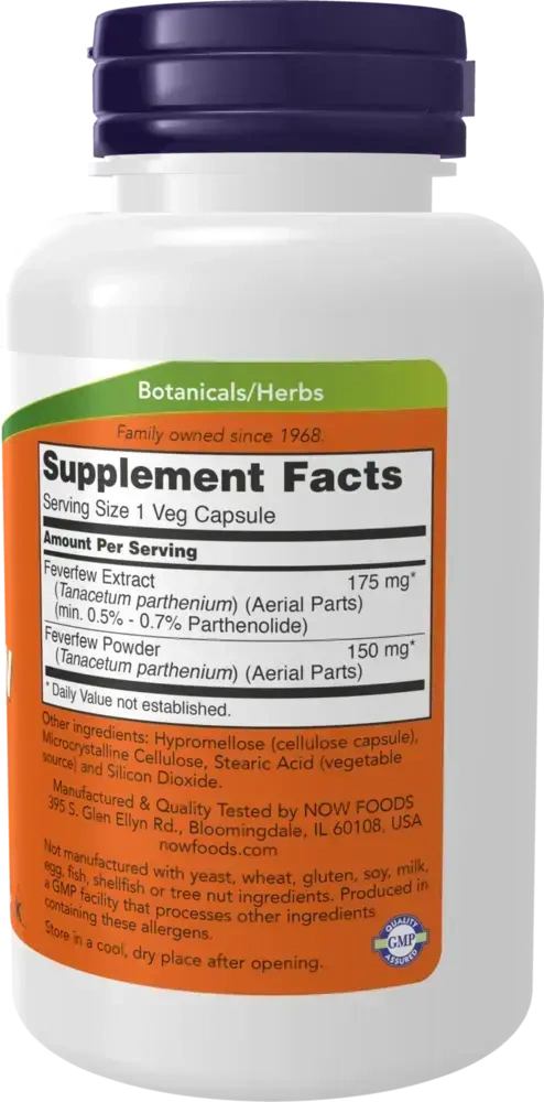 Product image for Feverfew 400mg.