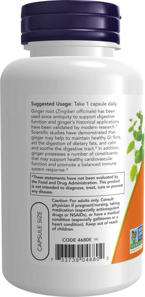 Product image for Ginger Root 550mg.