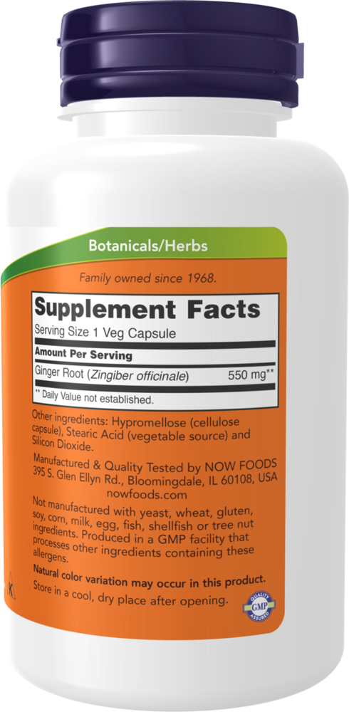 Product image for Ginger Root 550mg.