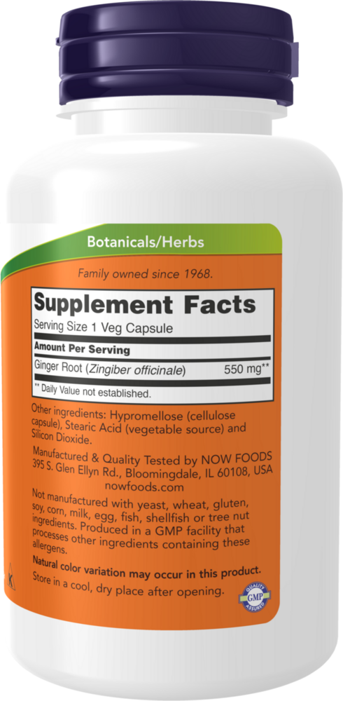 Product image for Ginger Root 550mg.