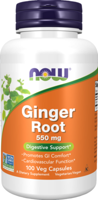 Ginger Root 550mg 100 capsules
