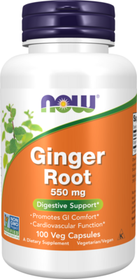 Ginger Root 550mg 100 capsules