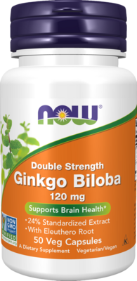 Ginkgo Biloba 120mg 50 capsules
