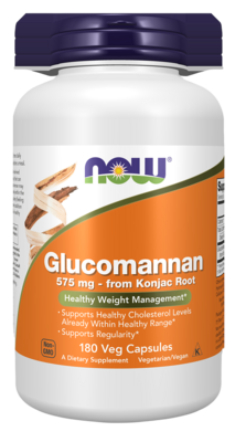 Glucomannan 575mg Capsules 180 capsules