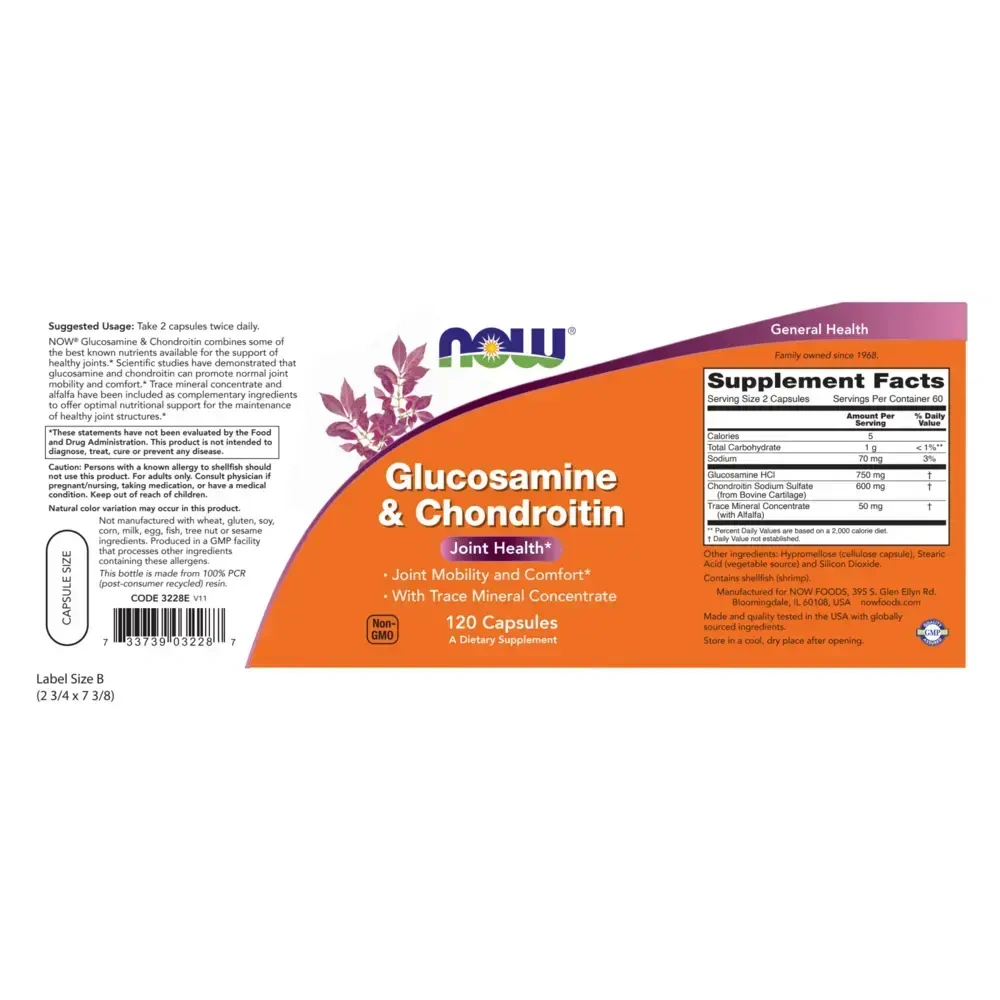 Product image for Glucosamine &amp; Chondroitin.