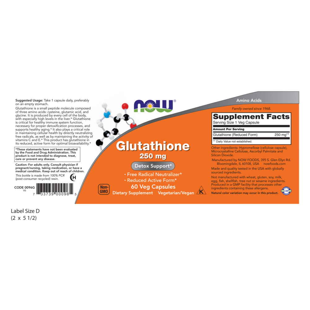 Product image for Glutathione.
