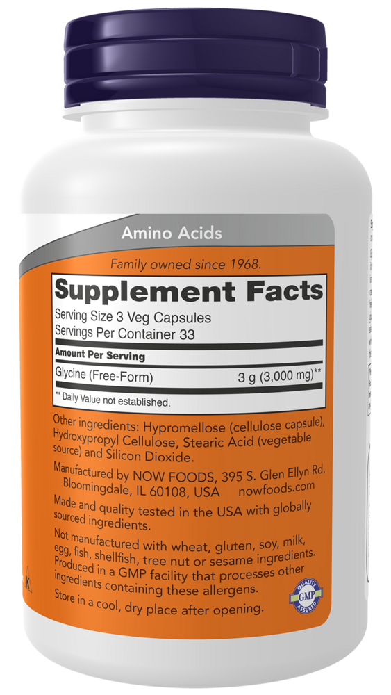 Product image for Glycine 1000mg.