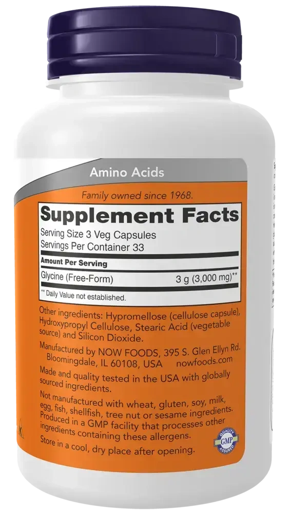 Product image for Glycine 1000mg.