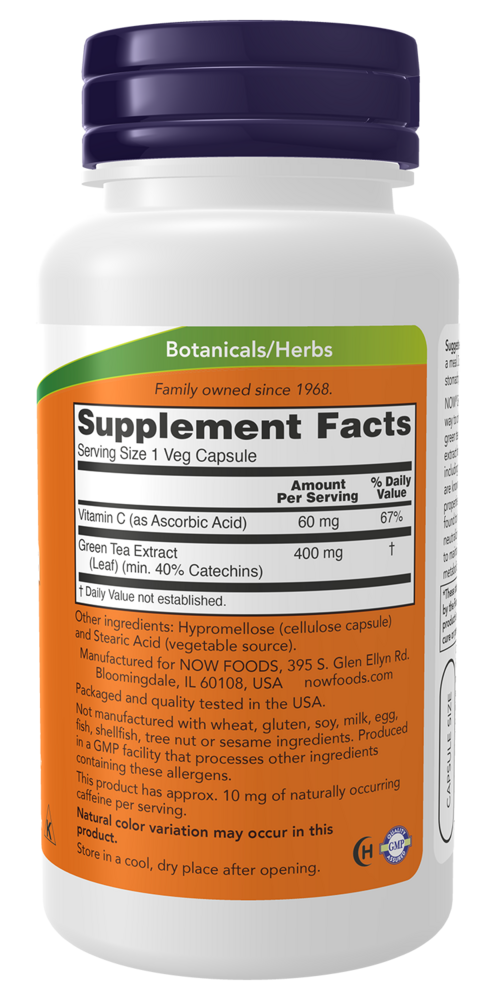 Product image for Green Tea Extract 400mg.