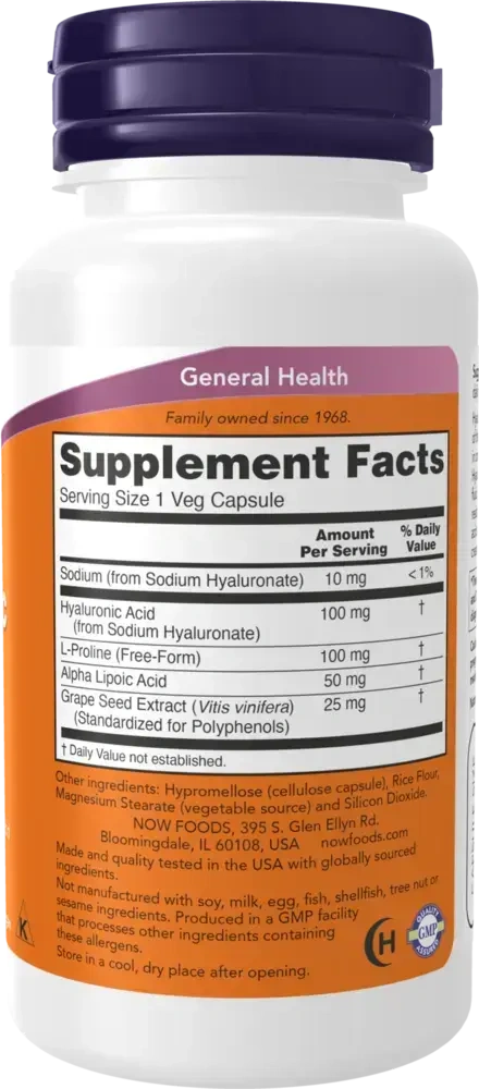 Product image for Hyaluronic Acid 100mg.