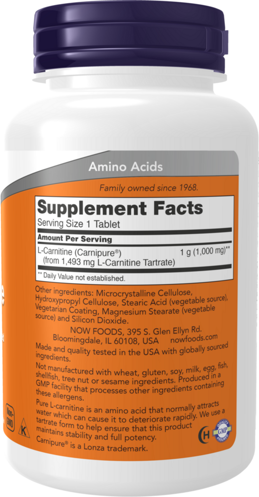 Product image for L-Carnitine 1000mg.