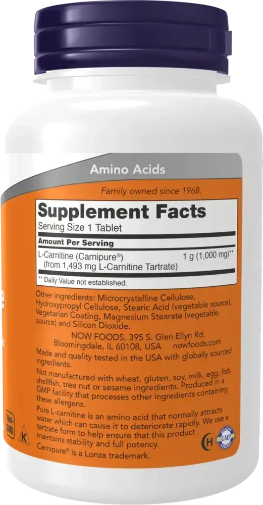 Product image for L-Carnitine 1000mg.