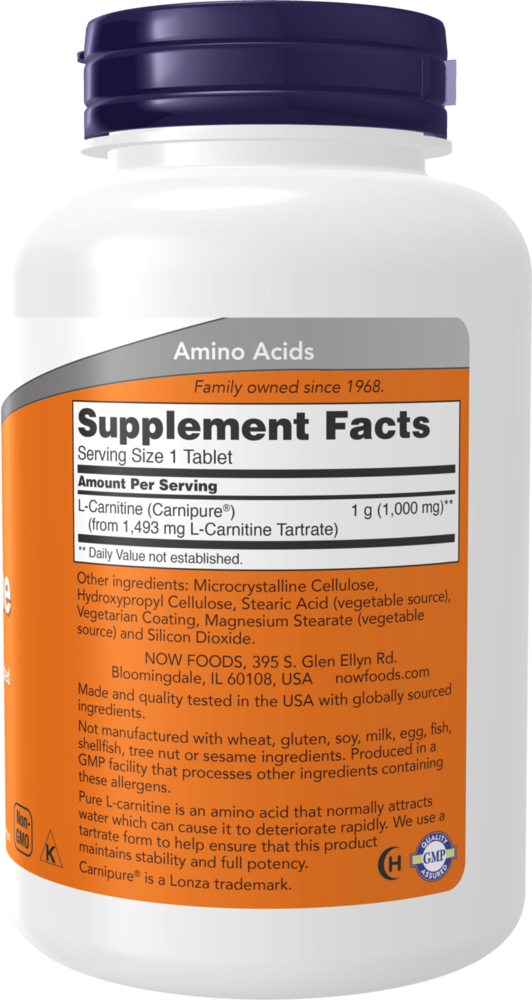 Product image for L-Carnitine 1000mg.