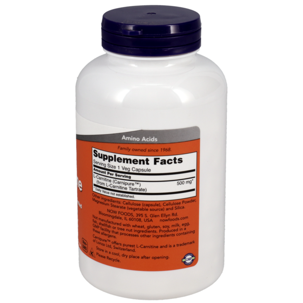 Product image for L-Carnitine 500mg.