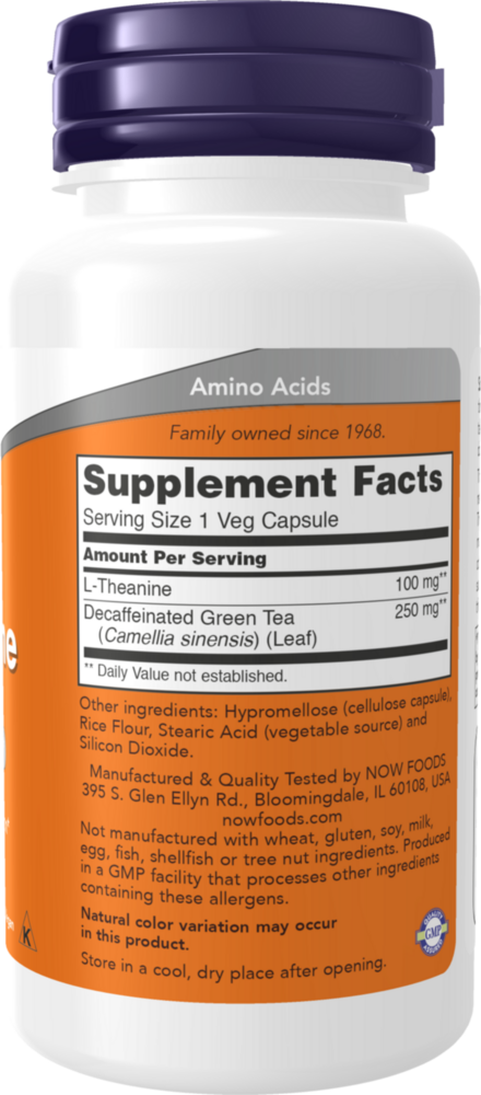 Product image for L-Theanine 100mg.