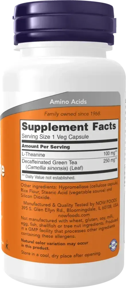 Product image for L-Theanine 100mg.