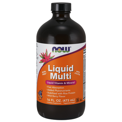Liquid Multi (Wild Berry) (16 Ounces) by NOW Foods