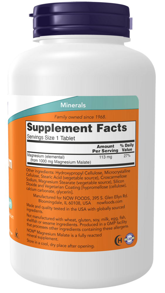Product image for Magnesium Malate 1000mg.