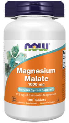 Magnesium Malate 1000mg 180 tablets