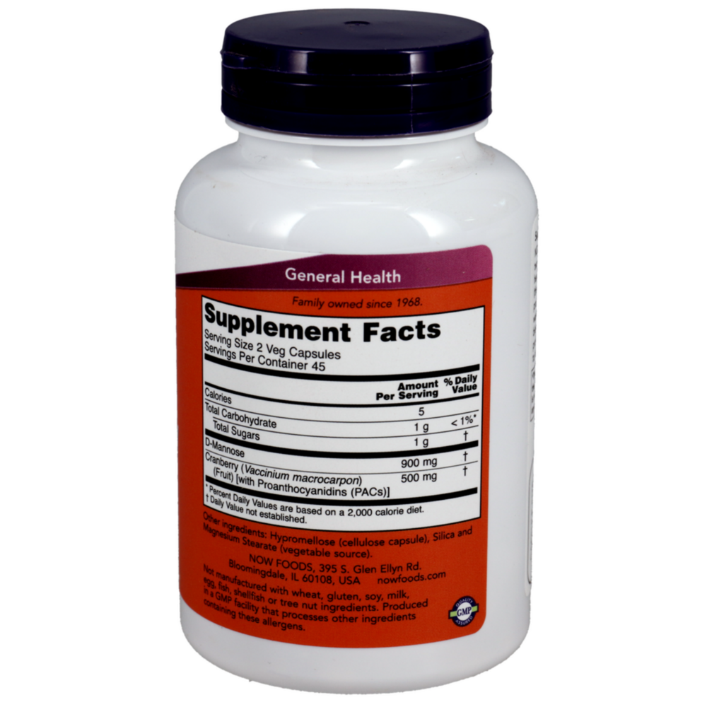 Product image for Mannose Cranberry.