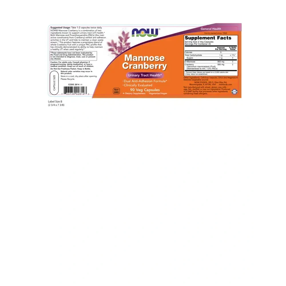Product image for Mannose Cranberry.