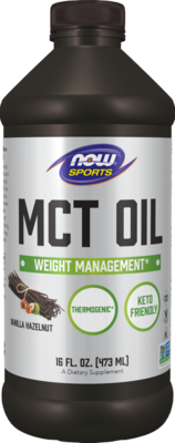 MCT Oil Vanilla Hazelnut 473 Milliliters