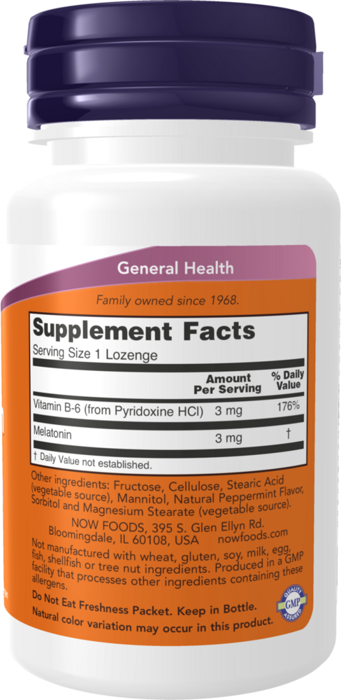 Product image for Melatonin 3mg.