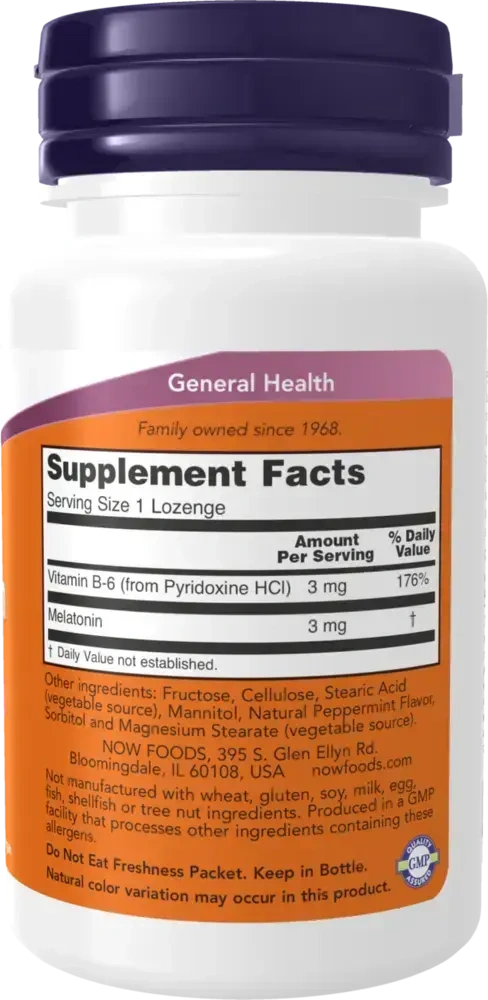 Product image for Melatonin 3mg.