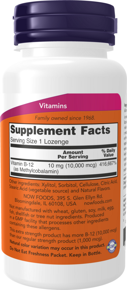 Product image for Methyl B-12 10,000mcg.