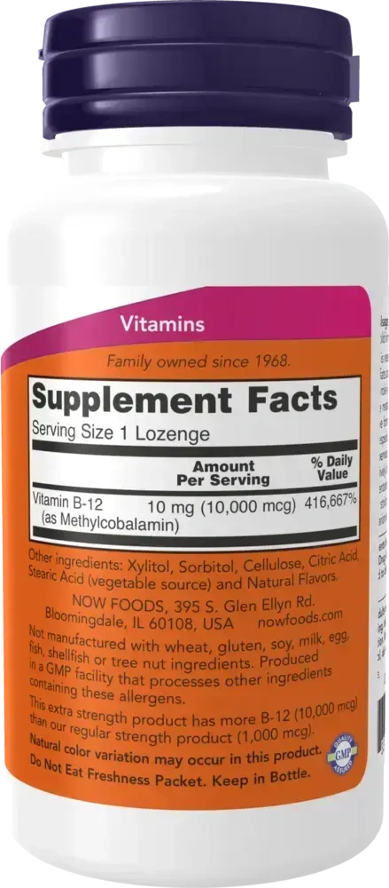 Product image for Methyl B-12 10,000mcg.