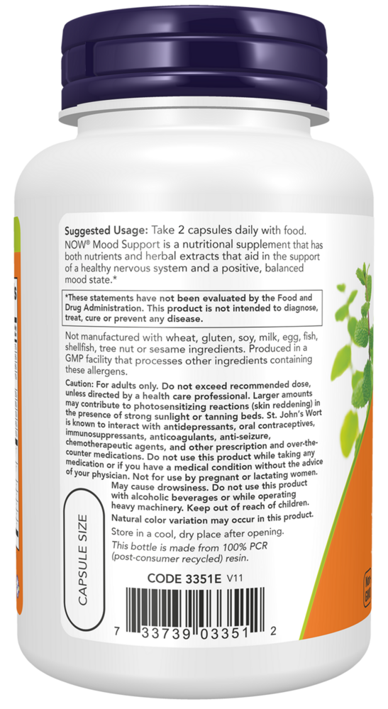 Product image for Mood Support w/ St. John's Wort.